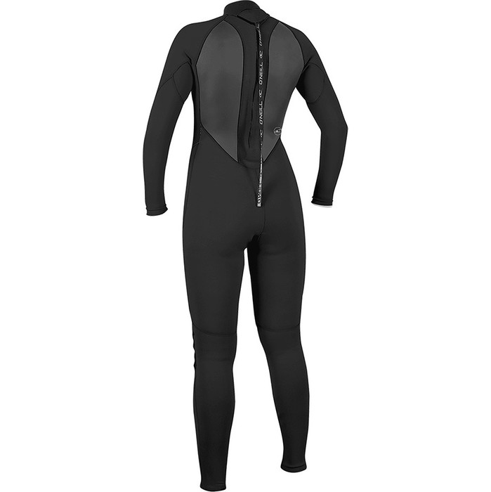 2024 O'Neill Womens Reactor II 3/2mm Back Zip Wetsuit 5042 - Black